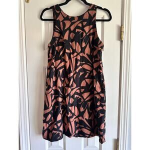 A New Day Linen Blend Tank Mini Dress Size S